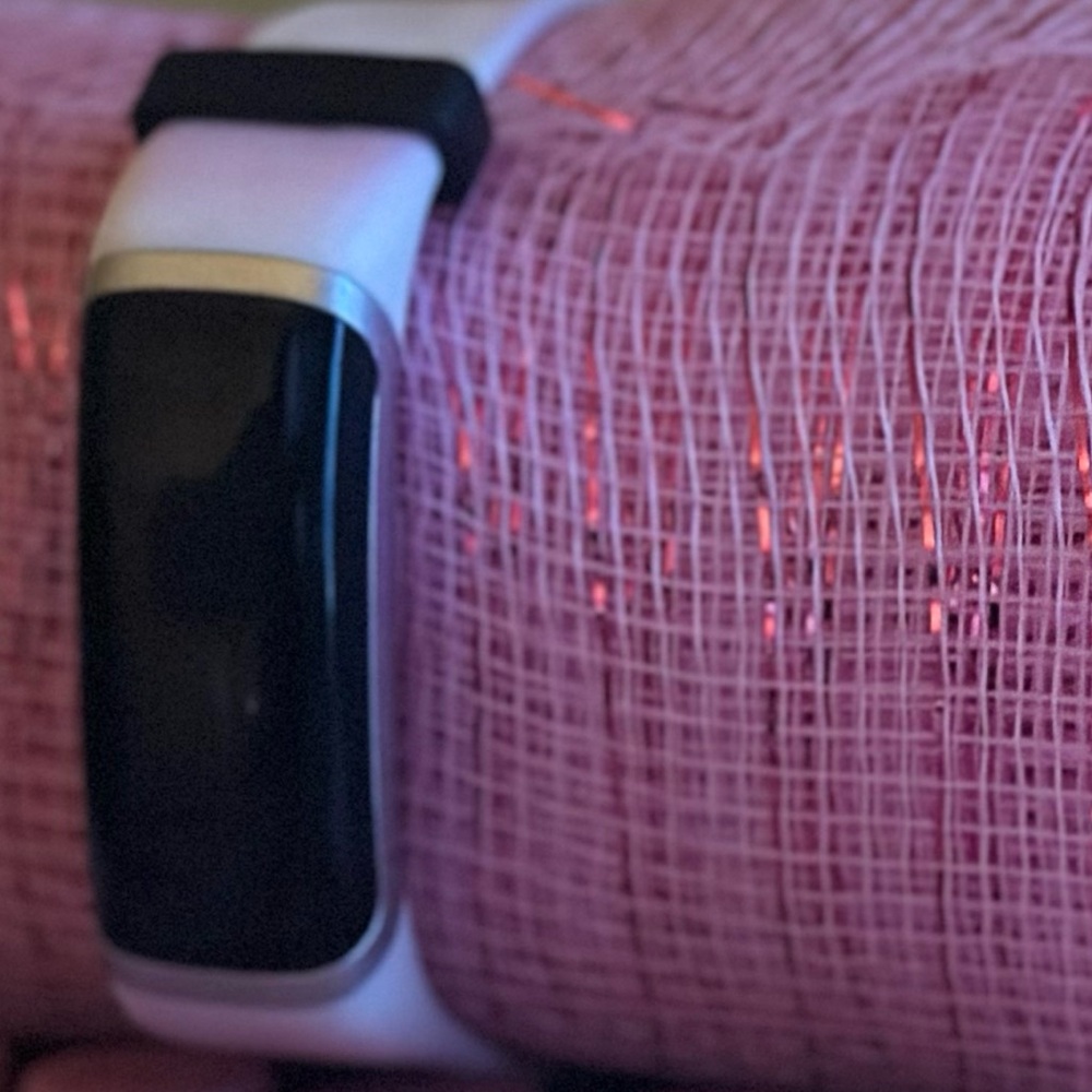 NEW Smart Fitness Tracker - Pink and White